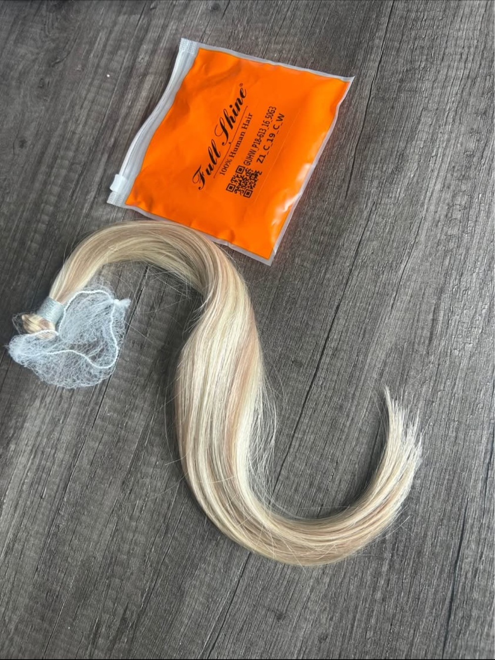 Human Hair  Extension - Invisible Weft